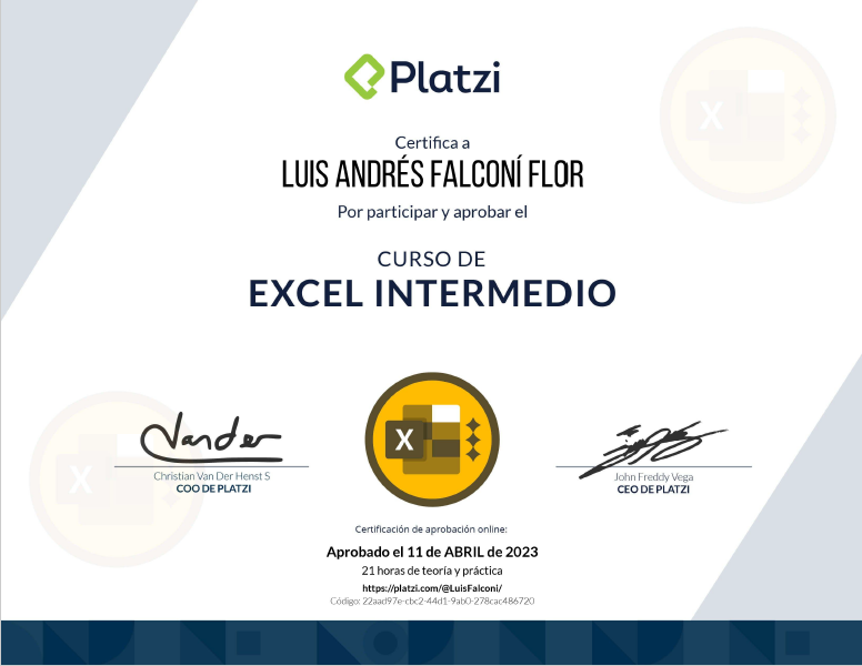Excel intermedio